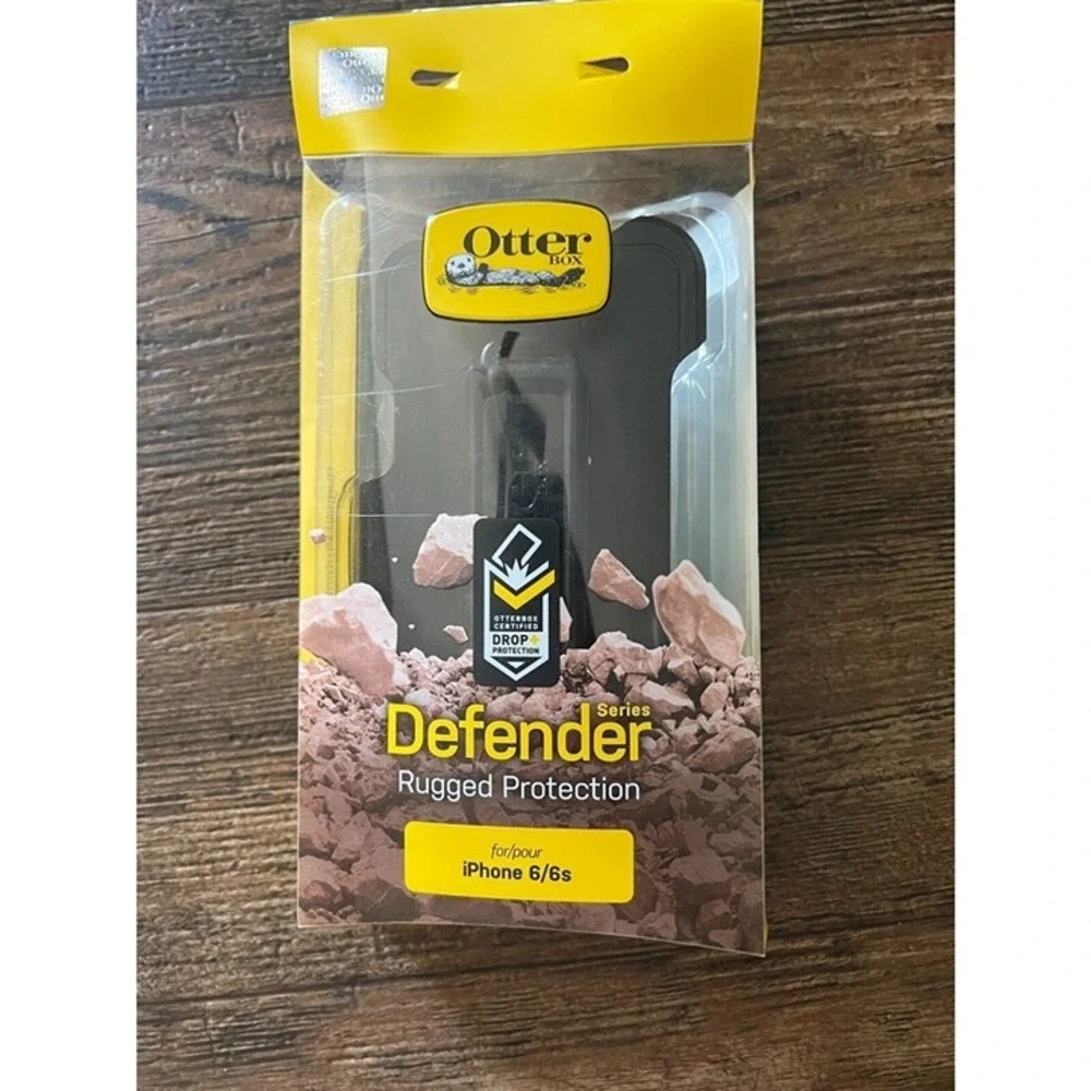 OtterBox Defender Series Rugged Protection Case for iPhone‎ 6/6s - Black